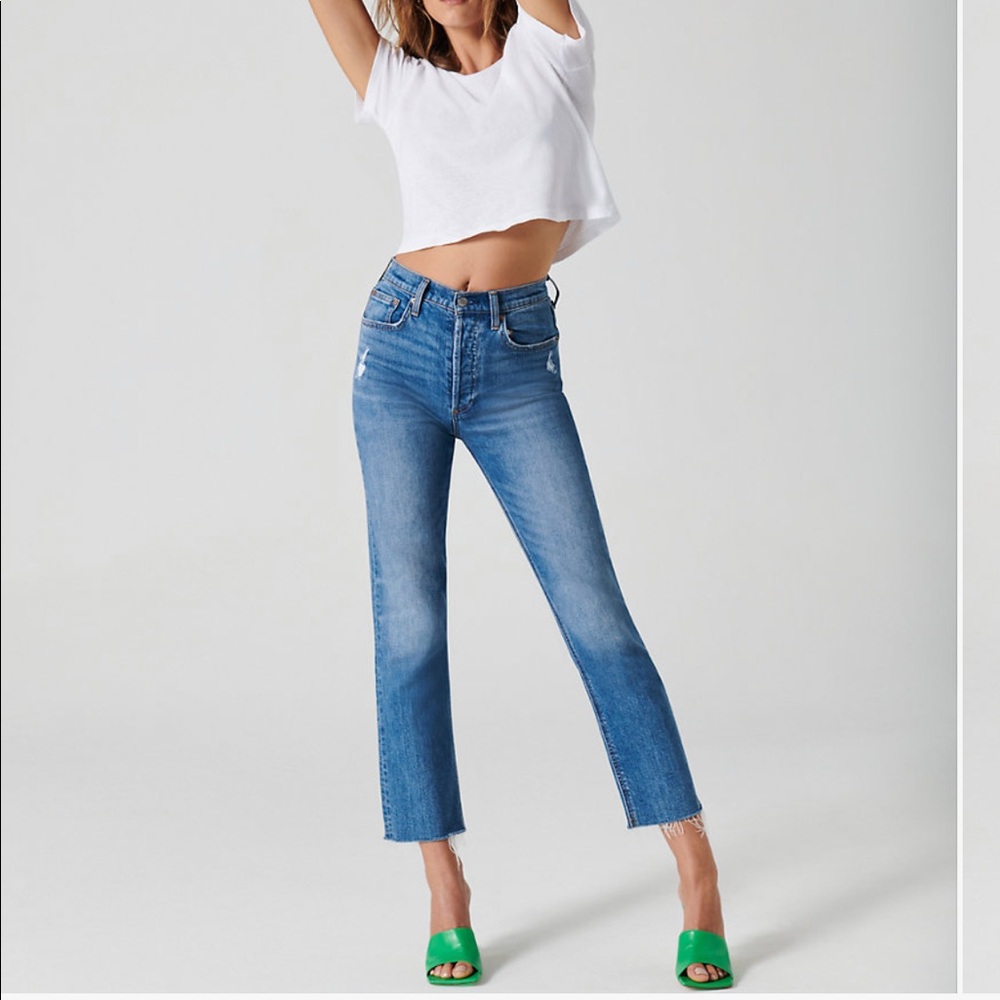 Denim forum - The Arlo high rise straight 28L